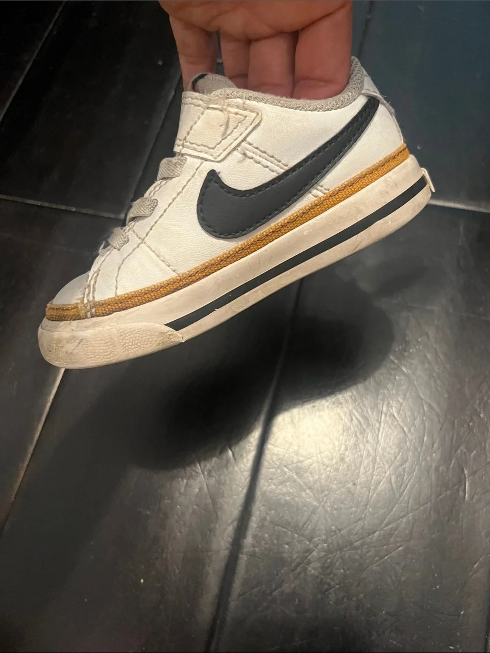 Super cute baby boy Nike shoes
